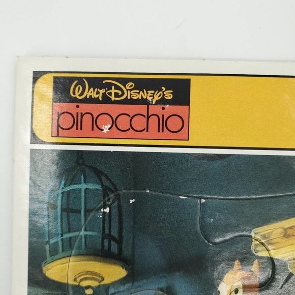 Disney Pinocchio Golden Frame-Tray Puzzle - Picture 2 of 6